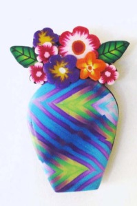 Flower Vase Pin 1